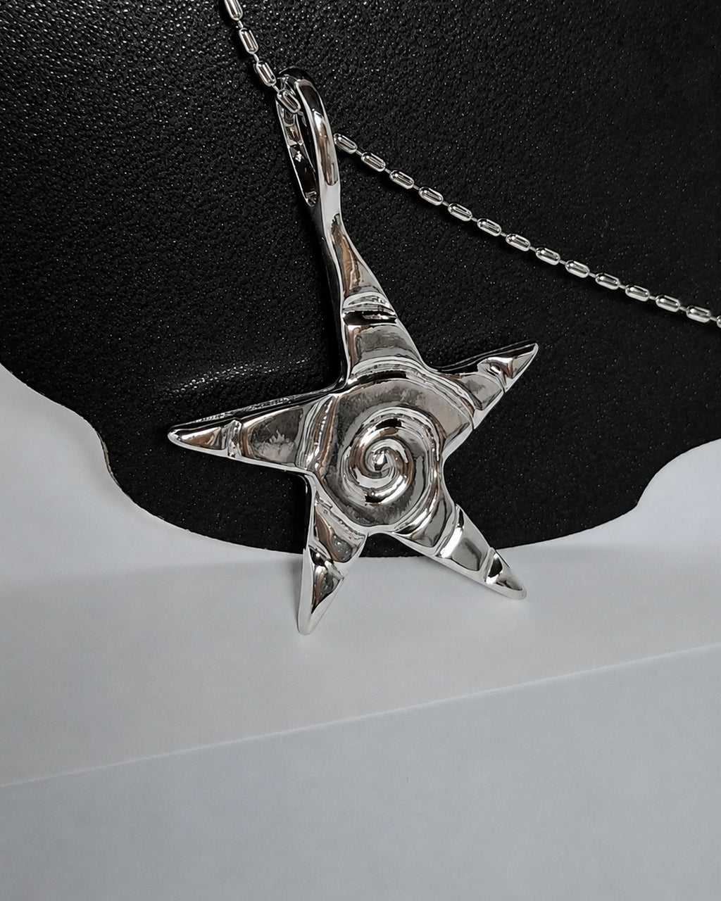 Cosmic Spiral Necklace