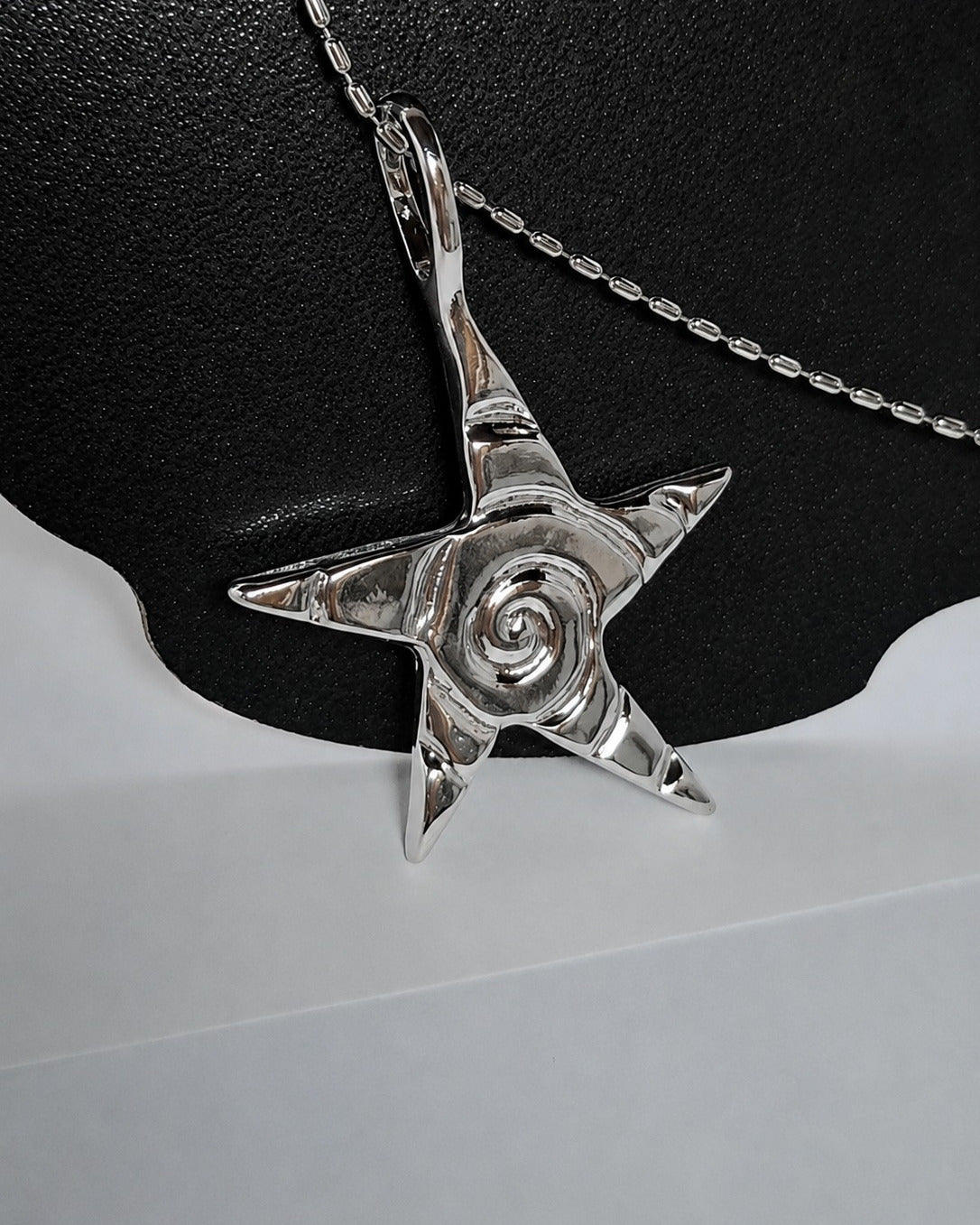 Cosmic Spiral Necklace