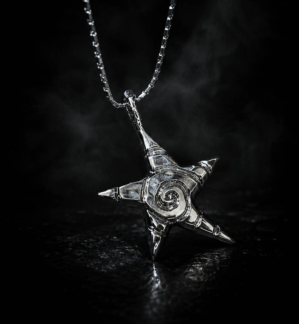 Cosmic Spiral Necklace
