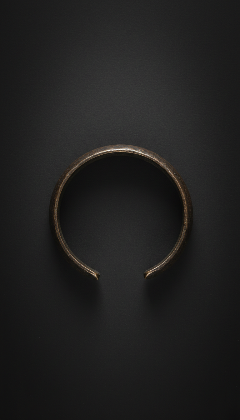 Antique Bronze Cuff Bracelet